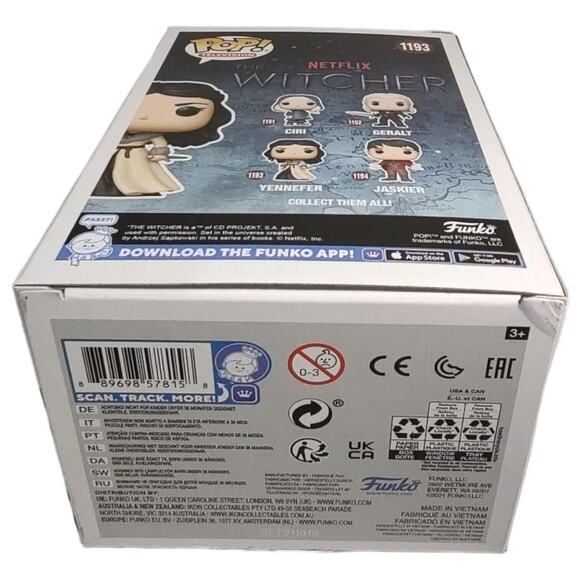 Funko Pop! Television Netflix The Witcher #1193 Yennefer Vinyl Figure Kids Toy - Picture 5 of 7